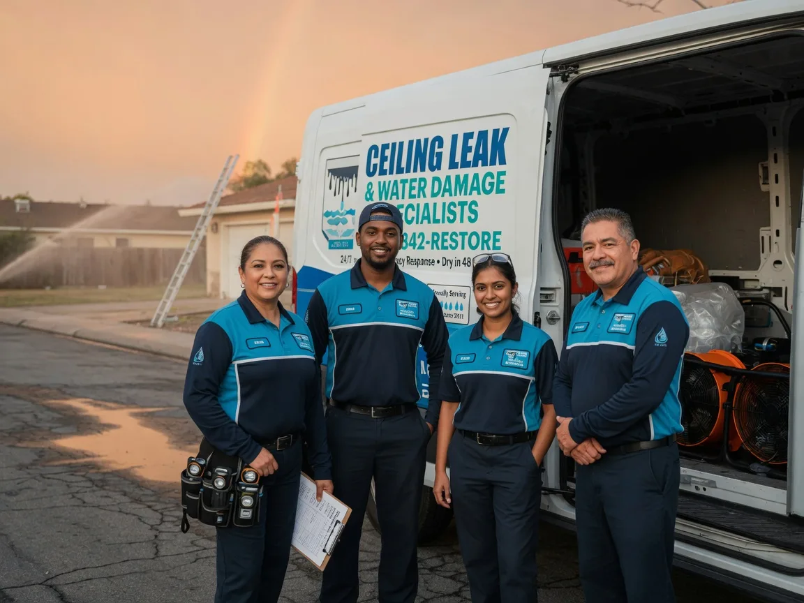 Ceiling Leak Cleanup company in Sheyenne, ND
